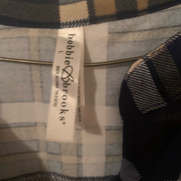 Plaid blue dress - Picture 4 of 4